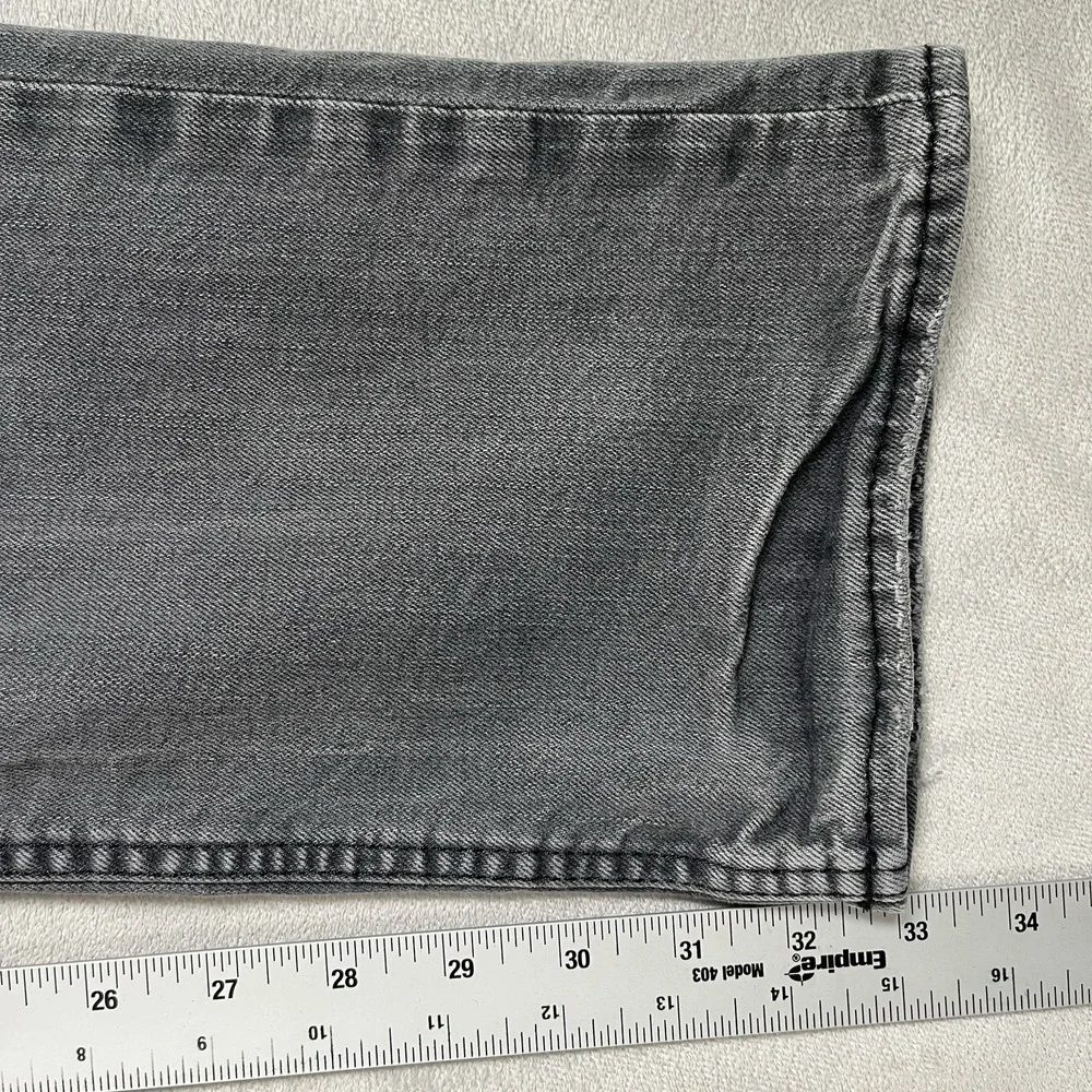 BKE Jake Jeans Mens 34x33 Straight Denim Gray Denim Stretch Medium Wash